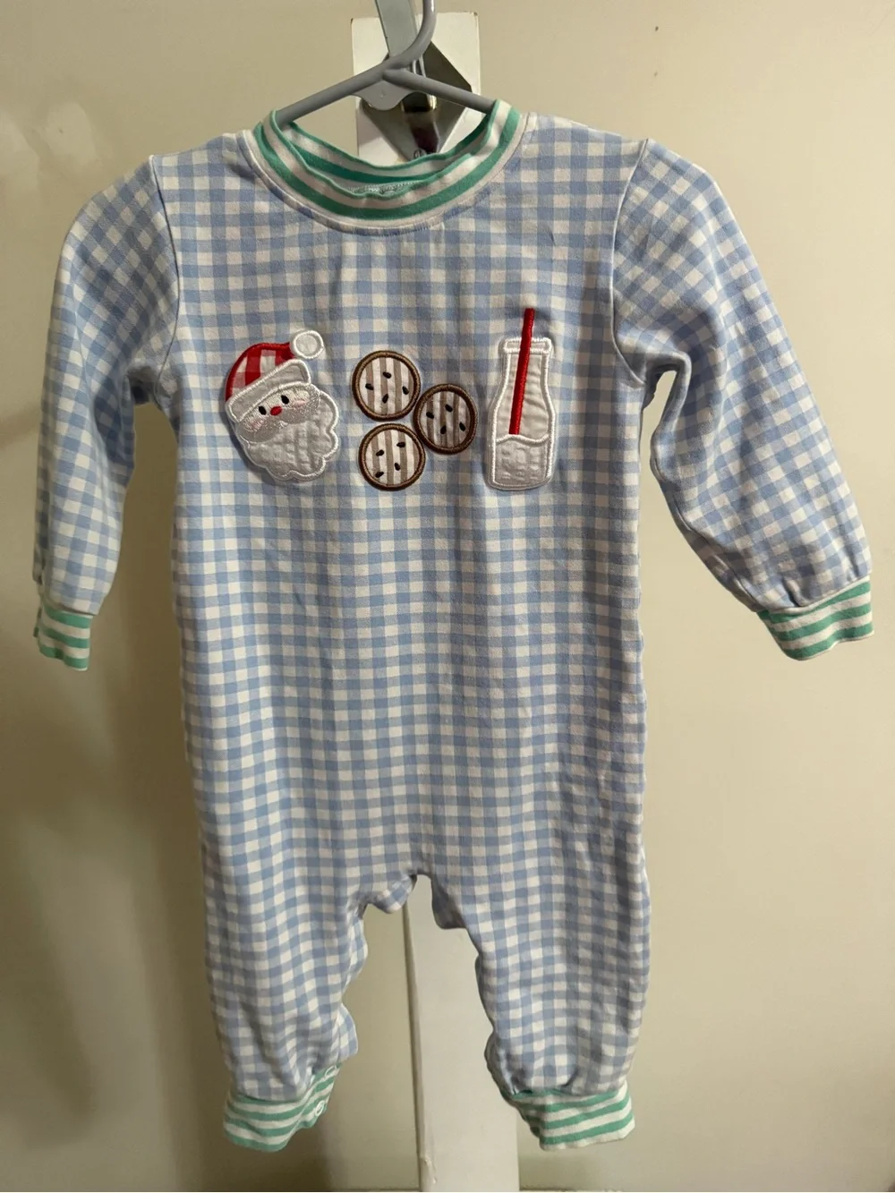 Seven Lantern Lane Cookies for Santa Romper